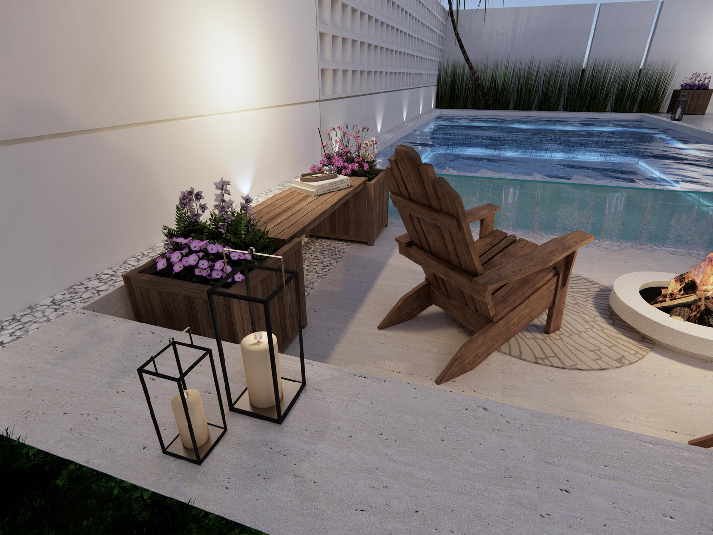 Planter Bench