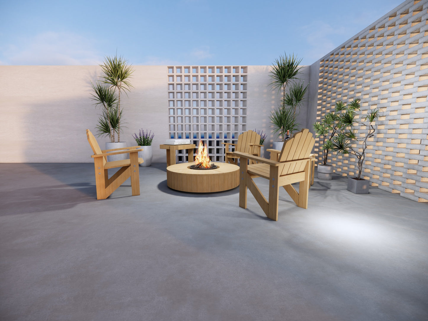 Tall-Seat Classic Lounge Chair
