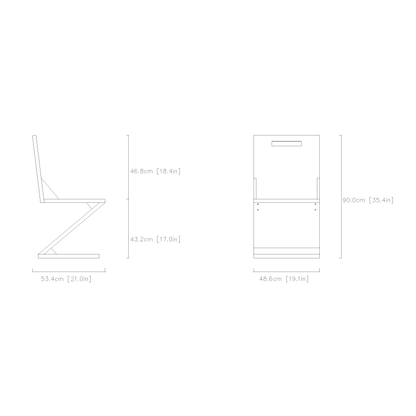 Floating Minimalist Lounge Chair