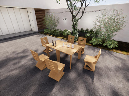 Modular Extendable Dining Table
