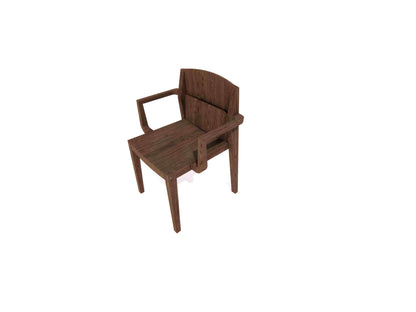 Open-Arm Comfort Chair