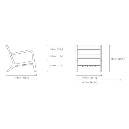 Low-Profile Lounge Chair