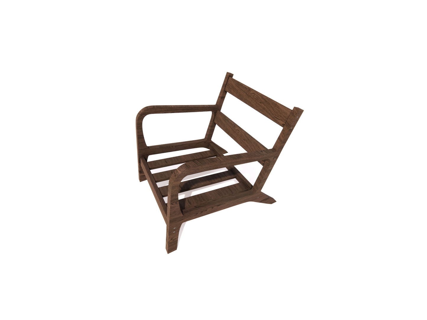 Low-Profile Lounge Chair