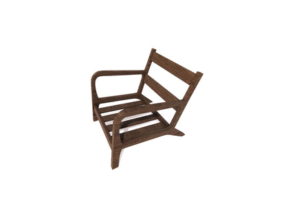 Low-Profile Lounge Chair