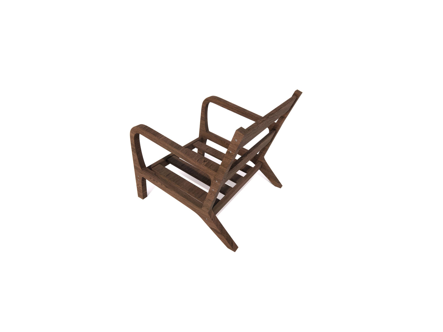 Low-Profile Lounge Chair