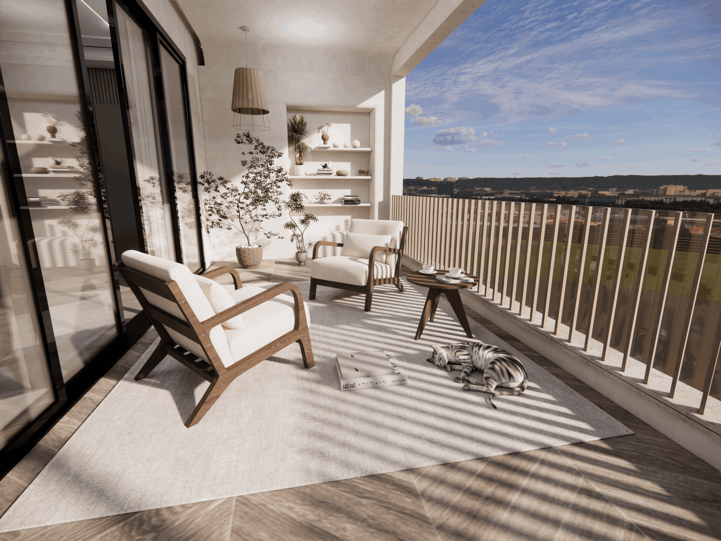Low-Profile Lounge Chair