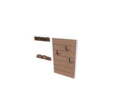 Three-Piece Wall Rack Set