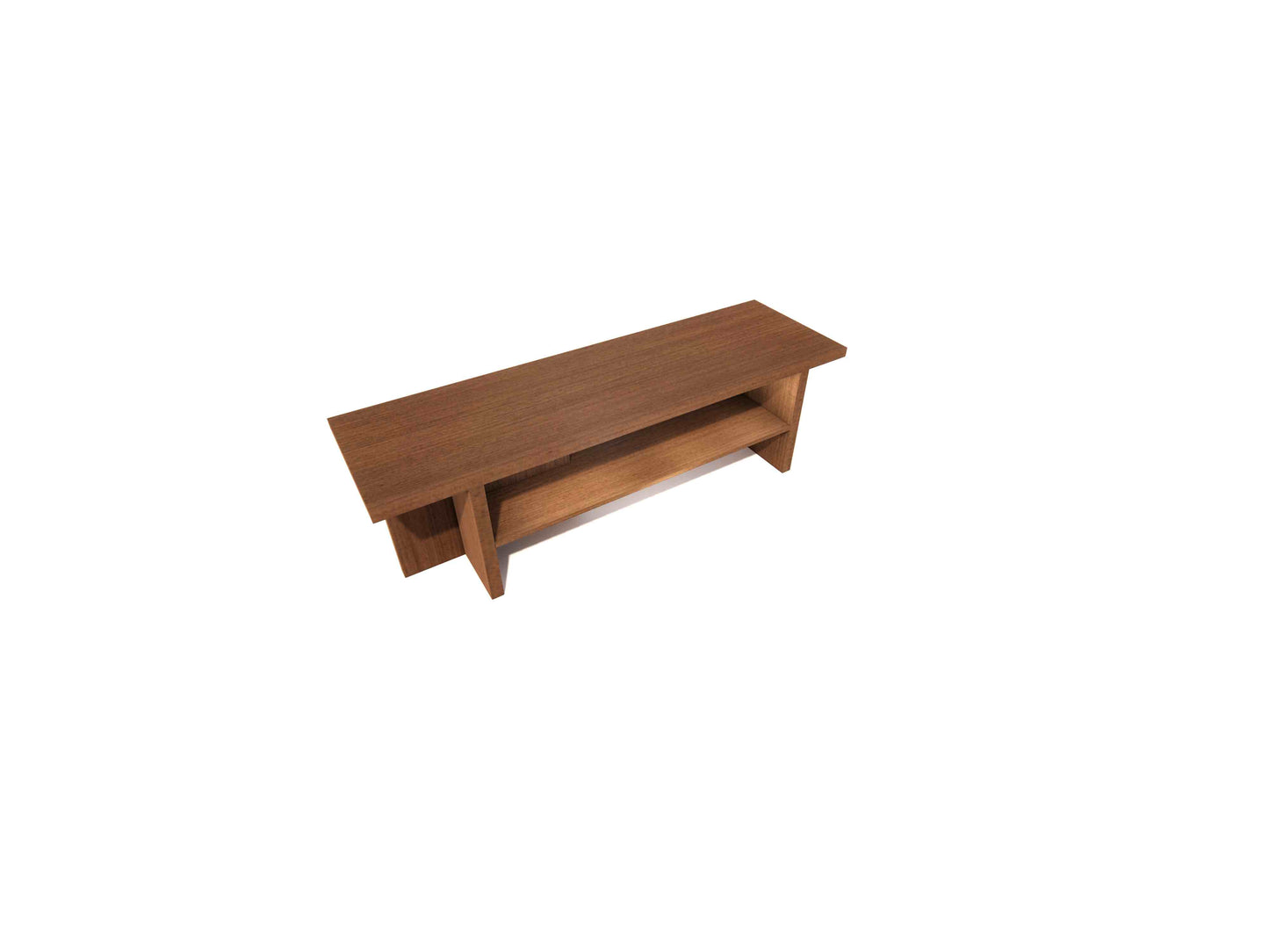 Asymmetry Modern Bench
