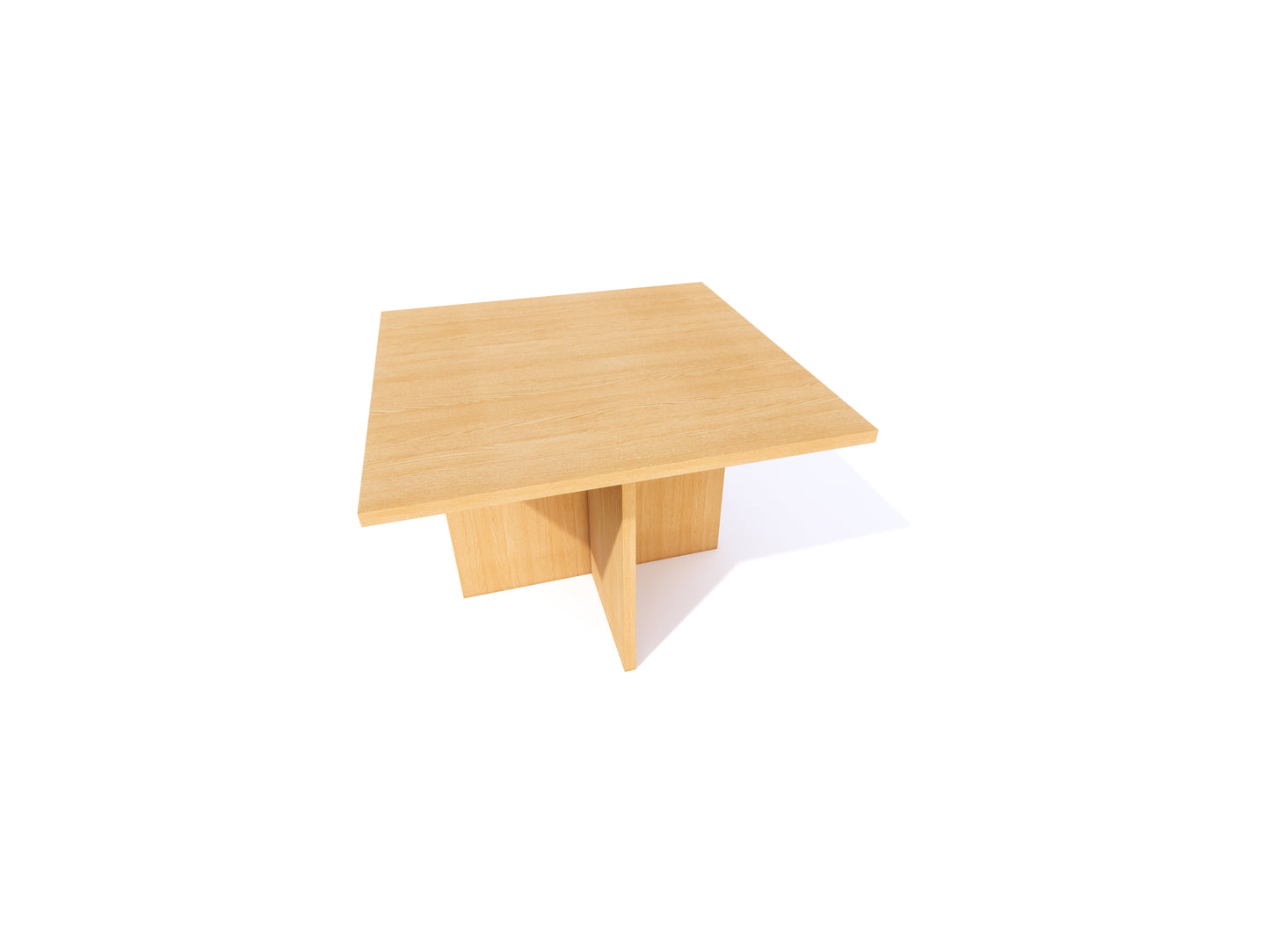 Compact Cross-Leg Dining Table