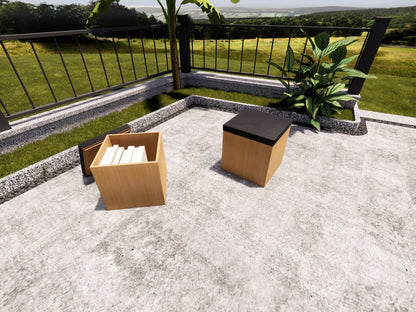 Multi-Use Storage Stool