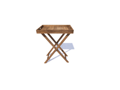 Portable Flanged Folding Table