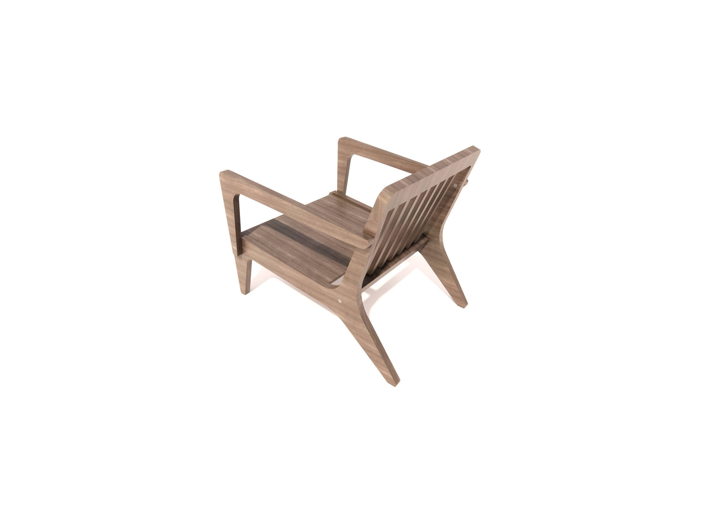Deep-Seat Lounge Chair