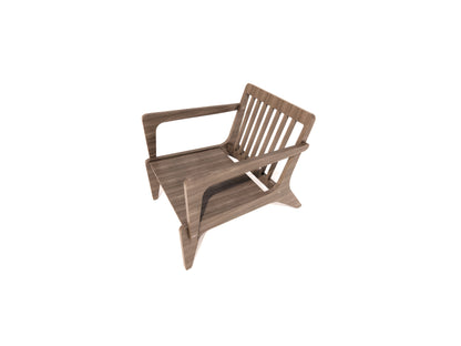 Deep-Seat Lounge Chair